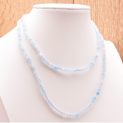 Collier facetté 4mm aigue marine a de Herboristerie et Esotérisme à Libourne dans C1501