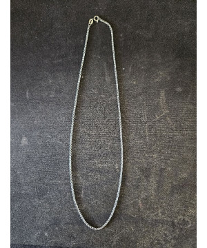 Collier + Pendentif En Argent 925 - Chaîne Argentée Style Spirale - Neuf Avec étiquettes