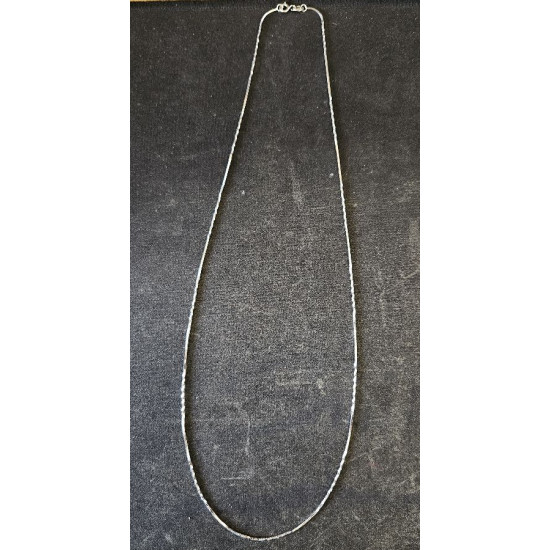 Chaine argent 925 55cm modèle 4 (1 pièce) de Herboristerie et Esotérisme à Libourne dans C1501