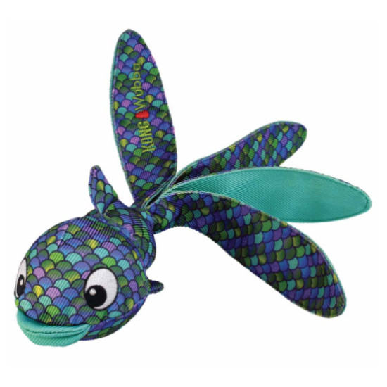 Kong wubba finz bleu de Laroy - aliments et d'accessoires pour animaux de compagnie dans L043