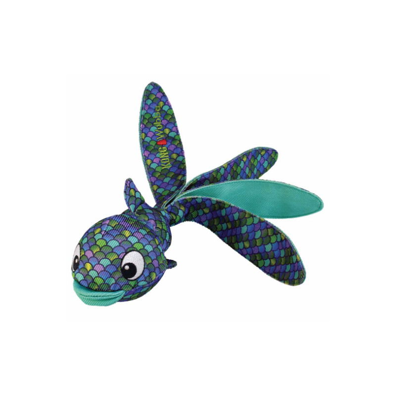 Kong wubba finz bleu de Laroy - aliments et d'accessoires pour animaux de compagnie dans L043