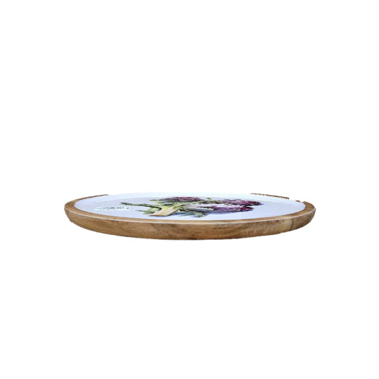 Plat bois acacia artichaut s