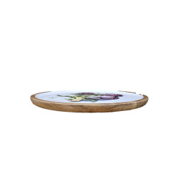 Plat bois acacia artichaut s