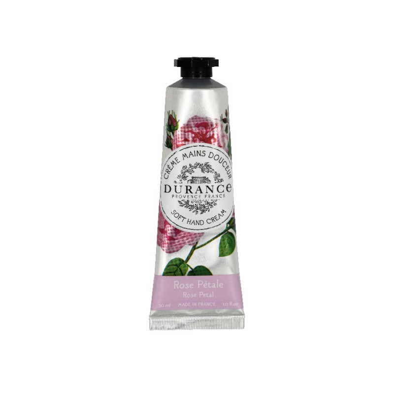 Crème mains douceur rose pétale 30 ml de Durance dans D0791