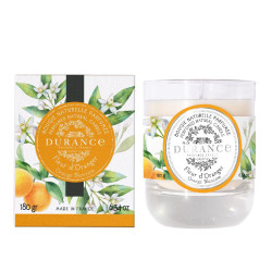 Bougie naturelle parfumée fleur d'oranger 180 gr de Durance dans D0791