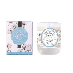 Bougie naturelle parfumée coton musc 180 gr de Durance dans D0791
