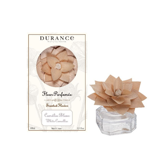 Fleur parfumée en bois 100 ml camélia blanc de Durance dans D0791