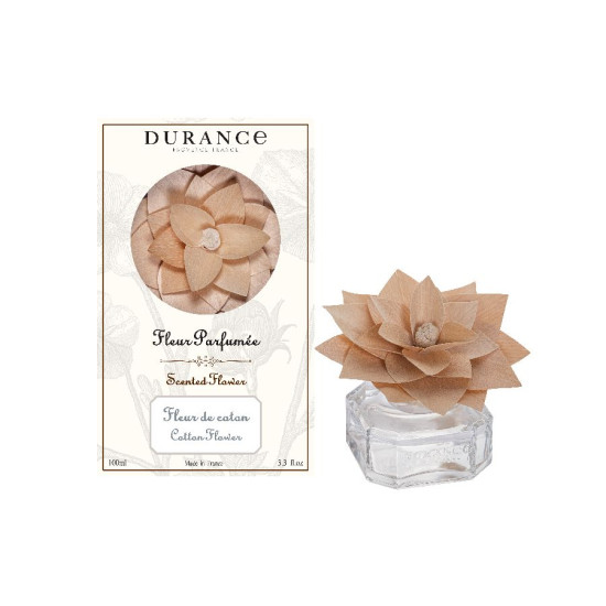 Fleur parfumée en bois 100 ml fleur de coton de Durance dans D0791