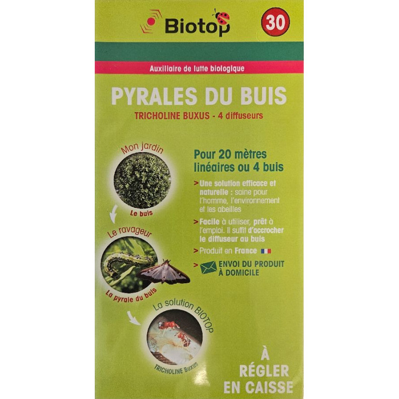 Pochette Anti-Pyrale Du Buis Biotop