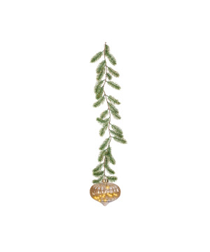 Oignon microled 15l ambre/blanc d20 h21 de Kaemingk - deco de la maison dans K004