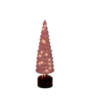 Sapin tournant microled 20l rouge/blanc chaud de Kaemingk - deco de la maison dans K004