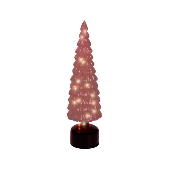 Sapin tournant microled 20l rouge/blanc chaud de Kaemingk - deco de la maison dans K004