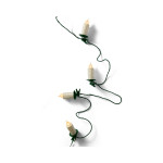 Guirlande bougies 30l vert/blanc 11.60m de Kaemingk - deco de la maison dans K004