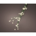 Chute sapin 832l vert/blanc chaud 2.4m de Kaemingk - deco de la maison dans K004