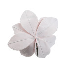 Poinsettia sur clip rose doux d28 de Kaemingk - deco de la maison dans K004
