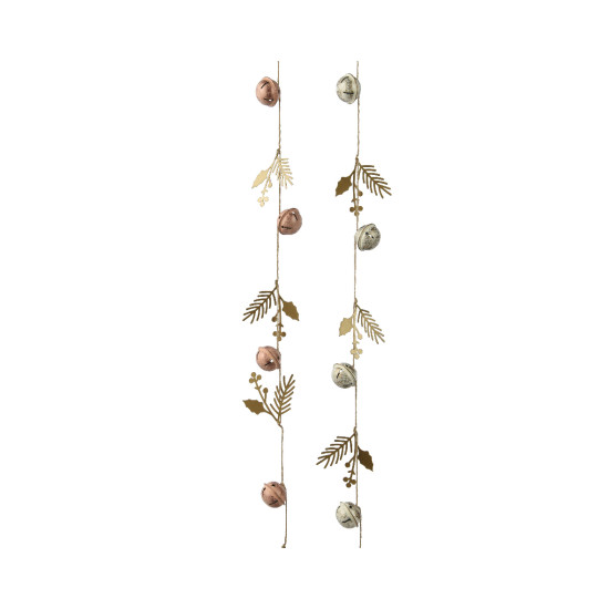 Guirlande fer clochettes 2ass 120cm de Kaemingk - deco de la maison dans K004