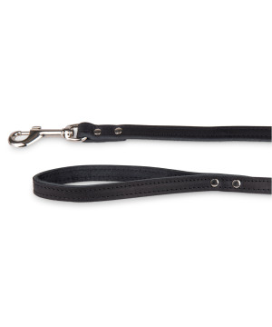 /Laisse cuir huile noir 100cmx14mm s de Animalerie Libourne et Bordeaux - Gironde dans Laisses pour chien