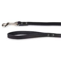 /Laisse cuir huile noir 100cmx14mm s de Animalerie Libourne et Bordeaux - Gironde dans Laisses pour chien