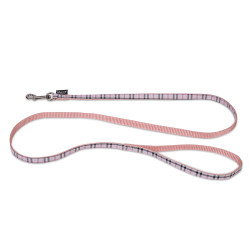 /Laisse chien ecossais rose 120cmx10mm s de Animalerie Libourne et Bordeaux - Gironde dans Laisses pour chien