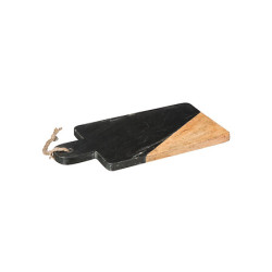 Assiette presentation marbre noir 30x15cm de Jardinerie Bordeaux Libourne Gironde dans J031