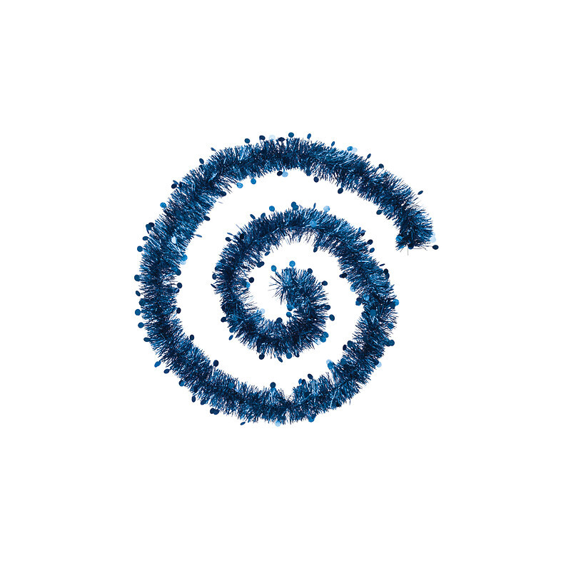 Guirlande pastille 2m bleu nuit de J-Line by Jolipa - Déco intérieur dans J033