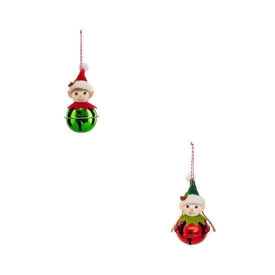 Lutin grelot a suspendre 12cm de J-Line by Jolipa - Déco intérieur dans J033