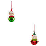 Lutin grelot a suspendre 12cm de J-Line by Jolipa - Déco intérieur dans J033