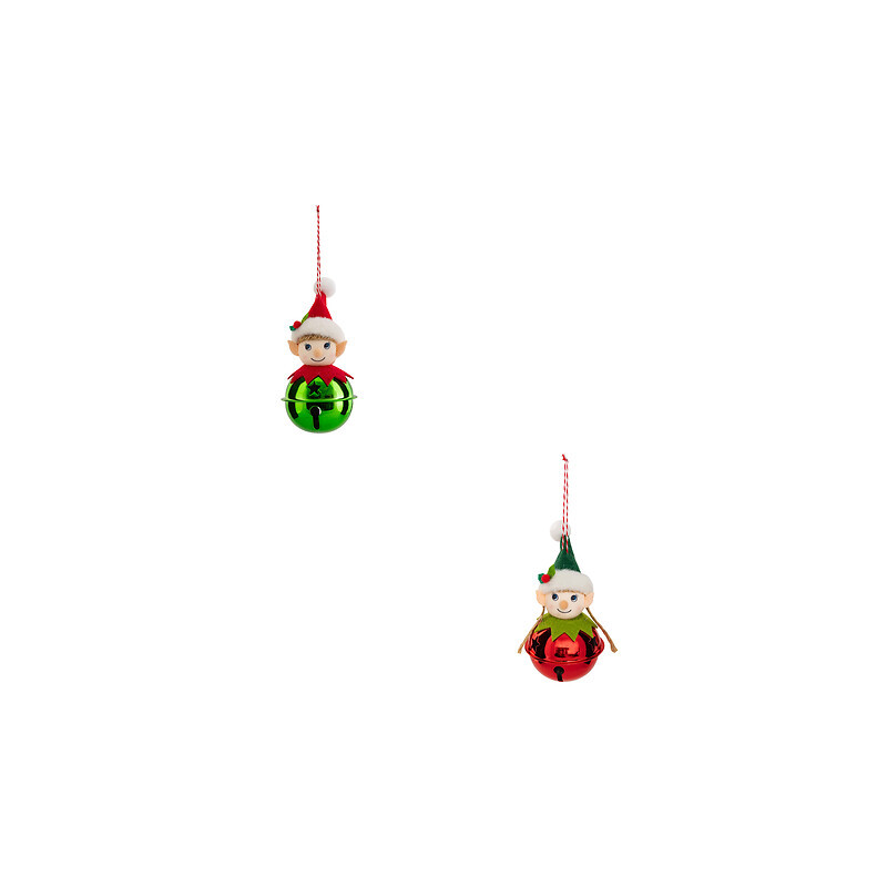 Lutin grelot a suspendre 12cm de J-Line by Jolipa - Déco intérieur dans J033