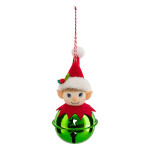 Lutin grelot a suspendre 12cm de J-Line by Jolipa - Déco intérieur dans J033