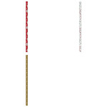 Papier cadeau metallise imprime 2m de J-Line by Jolipa - Déco intérieur dans J033