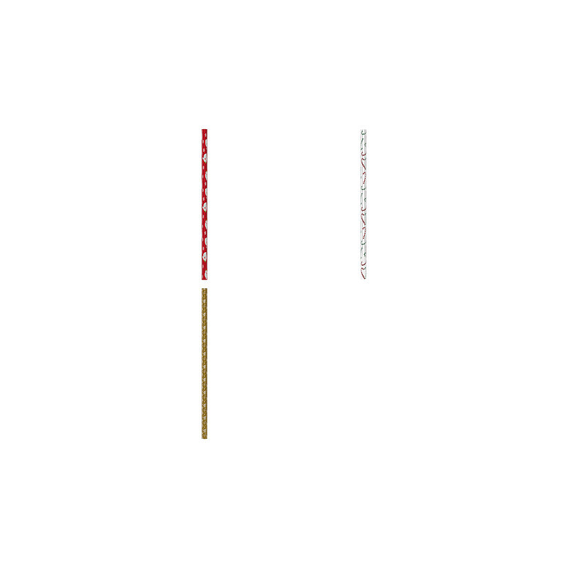 Papier cadeau metallise imprime 2m de J-Line by Jolipa - Déco intérieur dans J033