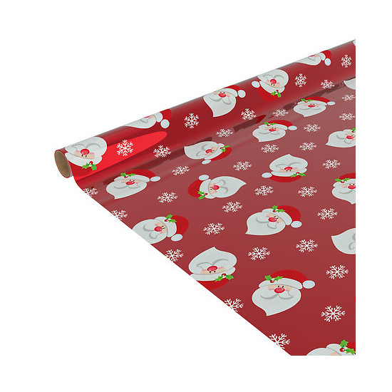 Papier cadeau metallise imprime 2m de J-Line by Jolipa - Déco intérieur dans J033