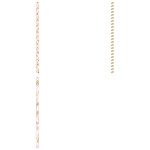 Papier cadeau classic rose 2m de J-Line by Jolipa - Déco intérieur dans J033
