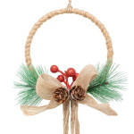 Suspension grelots rouge 55cm de J-Line by Jolipa - Déco intérieur dans J033