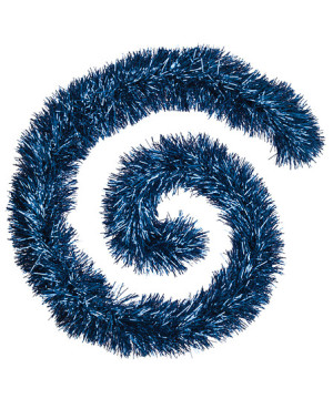 Guirlande boa 2m bleu nuit de J-Line by Jolipa - Déco intérieur dans J033