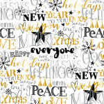 Papier cadeau luxe metallise 2m de J-Line by Jolipa - Déco intérieur dans J033