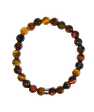 Bracelet oeil de taureau. faucon. tigre 8 mm de Herboristerie et Esotérisme à Libourne dans D040