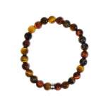 Bracelet oeil de taureau. faucon. tigre 8 mm de Herboristerie et Esotérisme à Libourne dans D040