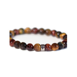 Bracelet oeil de taureau. faucon. tigre 8 mm de Herboristerie et Esotérisme à Libourne dans D040