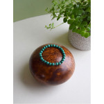 Bracelet malachite perles rondes 8 mm large de Herboristerie et Esotérisme à Libourne dans D040