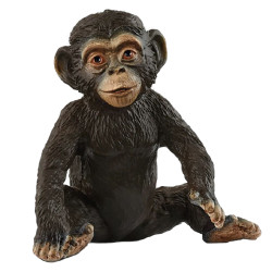 Figurine schleich Jeune Chimpanze de Schleich - Figurine d'animaux dans S043