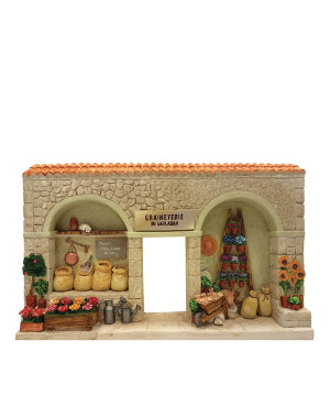 graineterie - decor de Santons de Provence Escoffier dans E053