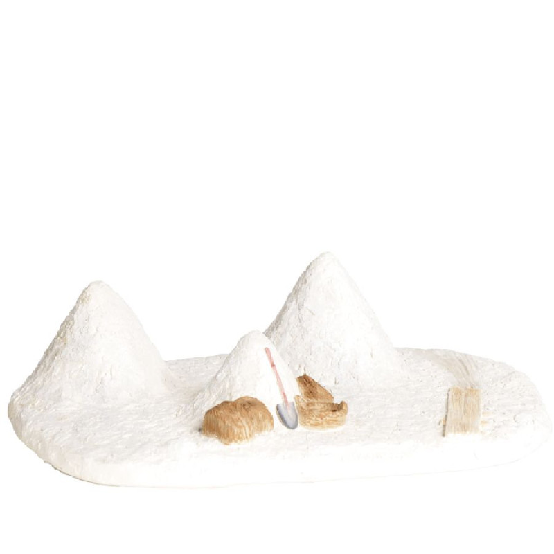tas de sel - decor de Santons de Provence Escoffier dans E053