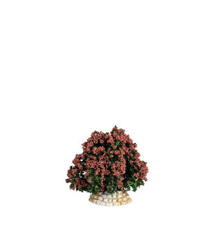 buisson rouge - decor de Santons de Provence Escoffier dans E053