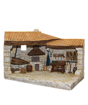 forge - decor de Santons de Provence Escoffier dans E053
