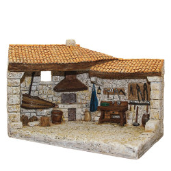 forge - decor de Santons de Provence Escoffier dans E053
