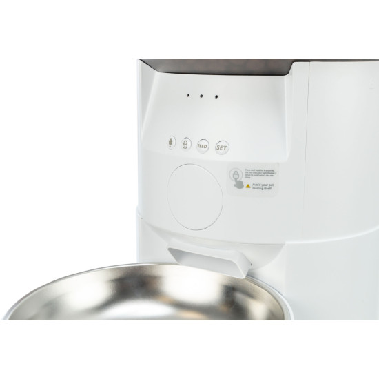 Distributeur auto croquette tx-s smart blanc