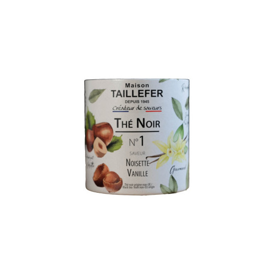 THE NOIR NOISETTE VANILLE 60G N1 de Taillefer dans 🫖 Thés, tisanes et infusions