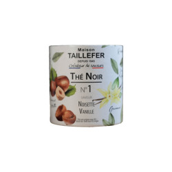 THE NOIR NOISETTE VANILLE 60G N1 de Taillefer dans 🫖 Thés, tisanes et infusions