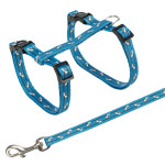 Harnais chat laisse. motif chat 1.20 m de Trixie - Produit pour animaux dans T050